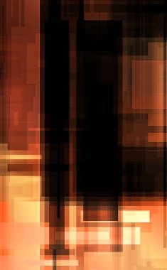 Fütürist soyut geometrik duvar kağıdı. Geometrik renkli şekiller. Dikdörtgen şekilli arka plan. Bir teknolojinin dijital illüstrasyonuName.