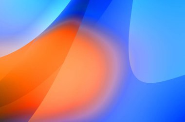 Soyut arkaplan. Renkli dalgalı tasarım duvar kağıdı. yaratıcı grafik 2D çizim. Dinamik şekilli modaya uygun sıvı örtüsü.