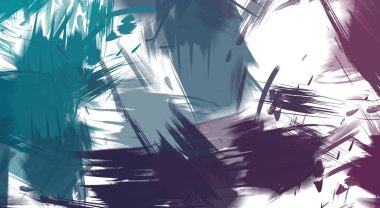 Renkli fırça darbelerinin soyut arkaplanı. fırçalanmış canlı duvar kağıdı. resmedilmiş sanat eseri. Eşsiz ve yaratıcı illüstrasyon.