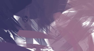 Renkli fırça darbelerinin soyut arkaplanı. fırçalanmış canlı duvar kağıdı. resmedilmiş sanat eseri. Eşsiz ve yaratıcı illüstrasyon.