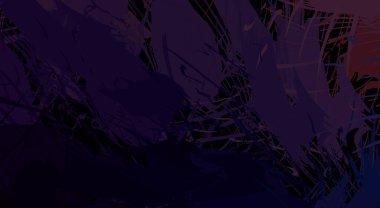 Sanatsal soyut arkaplan. Doku boyalı duvar kağıdı. Boya darbeleriyle yaratıcı bir illüstrasyon. Fırça desenli resim.