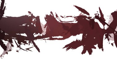 resmedilmiş sanat eseri. fırçalanmış canlı duvar kağıdı. Eşsiz ve yaratıcı illüstrasyon. Renkli fırça darbelerinin soyut arkaplanı. 