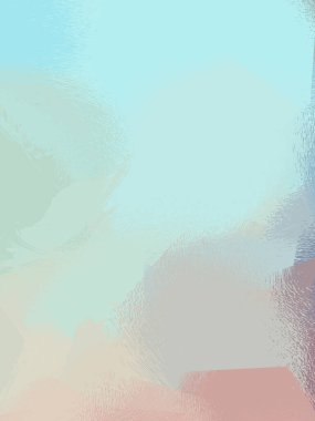 Duvar sanatı Eşsiz ve yaratıcı illüstrasyon. Fırça darbesi ile boyanmış. Renkli fırça darbelerinin soyut arkaplanı. Fırçalanmış canlı duvar kâğıdı. Boyalı sanatsal yaratım.