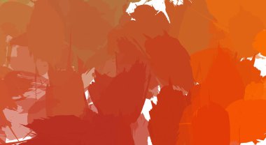 Renkli fırça darbelerinin 2B çizimi. Dekoratif doku resmi. Canlı boya desenli arka plan. Kaotik fırça darbeleri resim.