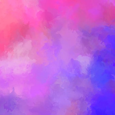 Duvar sanatı Eşsiz ve yaratıcı illüstrasyon. Fırça darbesi ile boyanmış. Renkli fırça darbelerinin soyut arkaplanı. Fırçalanmış canlı duvar kâğıdı. Boyalı sanatsal yaratım.