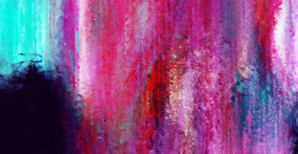 Sztuka Nowoczesna Kolorowe Dzieła Sztuki Współczesnej Kolorowe Pociągnięcia Farby Uderzenia — Zdjęcie stockowe