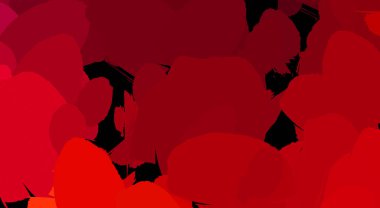 Canlı fırça darbeleriyle boyanmış. Renkli desenli resim. Fırçalanmış duvar kağıdını boya.