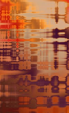 Geometrik desenli kentsel grunge arka planı. Doğrusal renkli dokular. Çürüyen bir dokunun gelecekteki duvar kâğıdı