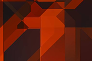 Üçgen arka planda üst üste dizayn ediliyor. Soyut geometrik duvar kağıdı. Geometrik renkli üçgen şekiller.