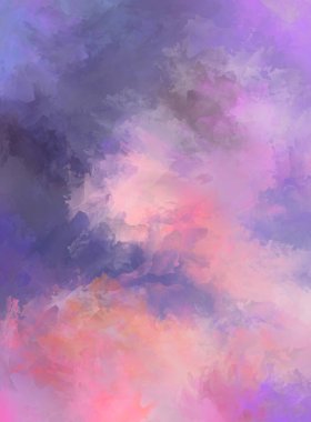 Taranmış Boyalı Soyut Arkaplan. Fırça darbesi ile boyanmış. Sanatsal canlılık ve renkli duvar kağıdı.