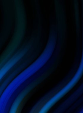 Siyah arka planda renkli düz çizgiler. Sıvı ve sıvı renkli dalgalar karanlıkta akıyor. Duvar kağıdı, afiş, arkaplan, kart, kitap, kapak, poster, afiş, broşür