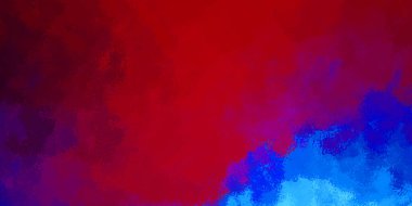 Yaratıcı soyut resim. Artistik fırça darbeleriyle donatılmış. Renkli ve canlı bir illüstrasyon. boyalı sanat.