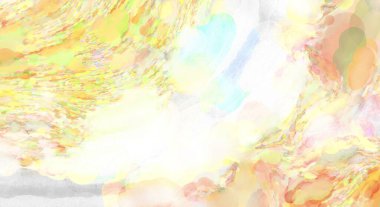 2D çizim. Sanatsal arkaplan resmi. Tablo üzerinde soyut resim. Çağdaş sanat. El yapımı resim. Renkli doku. Modern sanat eserleri. Yüzeyde suluboya fırça darbeleriyle boyama.