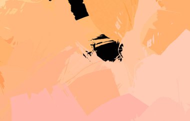 Sanatsal soyut arkaplan. Doku boyalı duvar kağıdı. Boya darbeleriyle yaratıcı bir illüstrasyon. Fırça desenli resim.