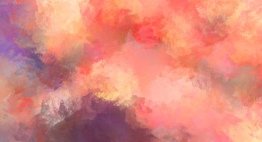 Sanatsal soyut arkaplan. Doku boyalı duvar kağıdı. Boya darbeleriyle yaratıcı bir illüstrasyon. Fırça desenli resim.