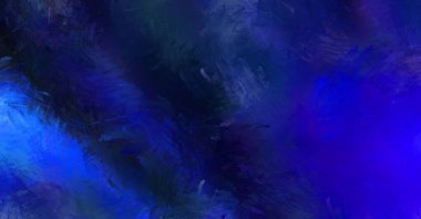 Sanatsal soyut arkaplan. Doku boyalı duvar kağıdı. Boya darbeleriyle yaratıcı bir illüstrasyon. Fırça desenli resim.