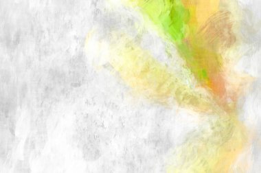 Soyut arkaplanda pürüzlü fırça darbeleri. Fırça boyası. Renkli boya darbeleri. Eşsiz duvar sanatı. Tuvaldeki modern sanat. Renkli çağdaş sanat eserleri. 