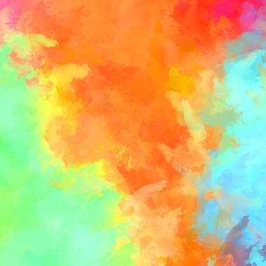 Boya darbeleri. 2D İllüstrasyon. Taranmış Boyalı Soyut Arkaplan. Fırça darbesi ile boyanmış. Modern sanat.