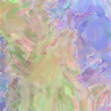 Çağdaş sanat. El işçiliğinin renkli dokusu. Modern resim. Yüzeyde suluboya vuruşlar. Sanatsal arkaplan resmi. Tablo üzerinde soyut resim. Fırça darbeleri.