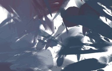 Renkli fırça darbelerinin 2B çizimi. Dekoratif doku resmi. Canlı boya desenli arka plan. Kaotik fırça darbeleri resim.