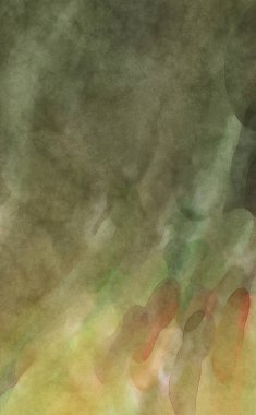 Yumuşak suluboya duvar kağıdı. Hafifçe fırçalanmış renkleri olan sanatsal bir resim. Pastel renkler arkaplana dokunmuş. Soyut duvar sanatı..