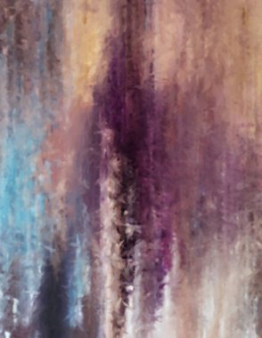 Modern sanat. Renkli çağdaş sanat eserleri. Renkli boya darbeleri. Soyut arkaplanda fırça darbeleri. Fırça boyası. Eşsiz duvar sanatı.