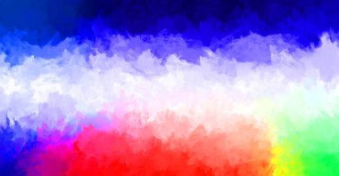 Taranmış Boyalı Soyut Arkaplan. Fırça darbesi ile boyanmış. Sanatsal canlılık ve renkli duvar kağıdı.