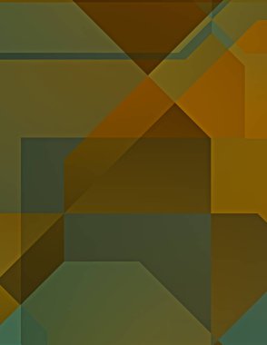 Dairesel şekillerin katmanları renkli ve canlı bir tasarım yaratıyor. Dairelerin sayısal çizimi. Gelecekçi tasarım şablonu.