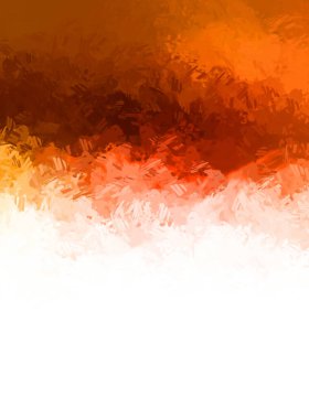 Modern sanat. Taranmış Boyalı Soyut Arkaplan. Fırça darbesi ile boyanmış. Boya darbeleri. 2B Görüntü.