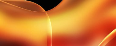 Soyut arkaplan. Değişken renk değişim dalgaları, dinamik hareketlerle. Işık dalgalarının neon renkli soyut tasarımı. Duvar kağıdı, afiş, arkaplan, kart, kitap illüstrasyonu, web sitesi.