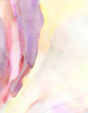 El yapımı sürreal soyut desenli suluboya. Modern sanatsal resim. 2D çizim. Arkaplan boyası karışımı. Yaratıcı duvar sanatı. Çağdaş sanat