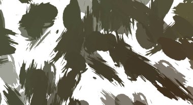 Renkli fırça darbelerinin 2B çizimi. Dekoratif doku resmi. Canlı boya desenli arka plan. Kaotik fırça darbeleri resim.