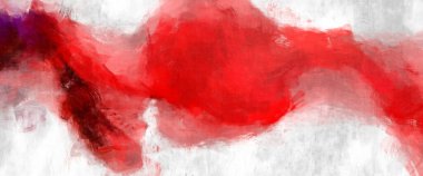 Soyut arkaplanda pürüzlü fırça darbeleri. Fırça boyası. Renkli boya darbeleri. Eşsiz duvar sanatı. Tuvaldeki modern sanat. Renkli çağdaş sanat eserleri. 