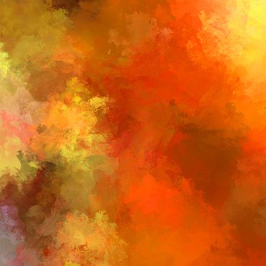 Modern sanat. Taranmış Boyalı Soyut Arkaplan. Fırça darbesi ile boyanmış. Boya darbeleri. 2B Görüntü.