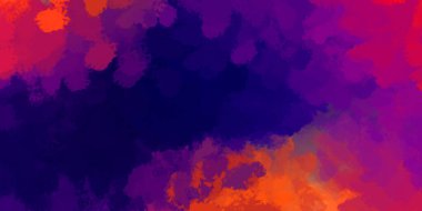 Renkli fırça darbelerinin soyut arkaplanı. fırçalanmış canlı duvar kağıdı. resmedilmiş sanat eseri. Eşsiz ve yaratıcı illüstrasyon.