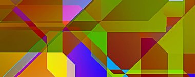 Üçgen arka planda üst üste dizayn ediliyor. Soyut geometrik duvar kağıdı. Geometrik renkli üçgen şekiller.