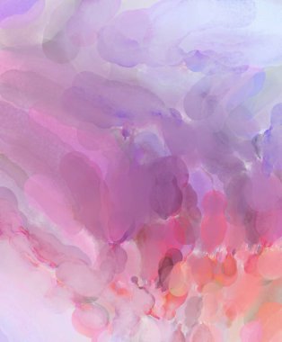 Taranmış Boyalı Soyut Arkaplan. Fırça darbesi ile boyanmış. Boya darbeleri. 2B Görüntü.