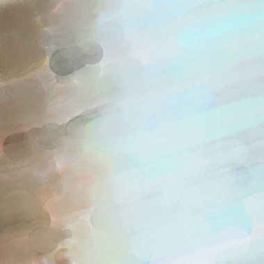 Yumuşak suluboya duvar kağıdı. Hafifçe fırçalanmış renkleri olan sanatsal bir resim. Pastel renkler arkaplana dokunmuş. Soyut duvar sanatı..