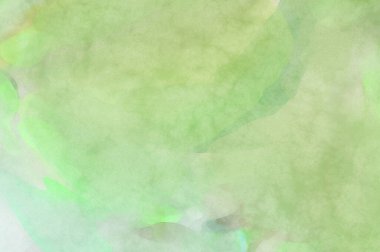 Pastel renklerde suluboya resim. Poster, duvar sanatı, afiş, kart, kitap kapağı ya da ambalaj için rahatlatıcı kompozisyonun yumuşak renkli çizimi. Modern fırça darbeleri resim.