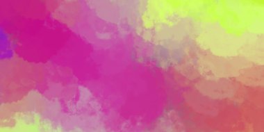 Renkli fırça darbelerinin soyut arkaplanı. Fırçalanmış canlı duvar kâğıdı. Resmedilmiş sanatsal bir eser. Eşsiz ve yaratıcı illüstrasyon. Fırça darbesi ile boyanmış. Duvar sanatı.