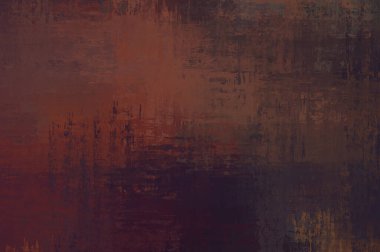 Çapraz vahşi fırça darbeleriyle arka plan. Renkli ve canlı bir tasvir. Boyalı sanat. Yaratıcı soyut resim.