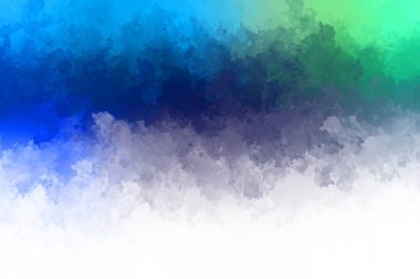 Modern sanat. Taranmış Boyalı Soyut Arkaplan. Fırça darbesi ile boyanmış. Boya darbeleri. 2B Görüntü.