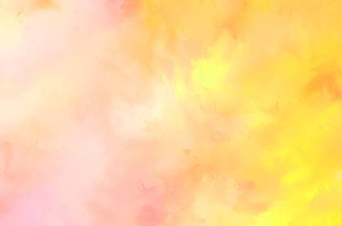 Renkli fırça darbelerinin 2D çizimi. Dekoratif desenli resim. canlı boya desenli arkaplan.