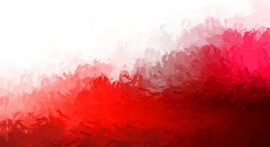 Canlı fırça darbeleriyle boyanmış. Renkli desenli resim. Fırçalanmış duvar kağıdını boya.