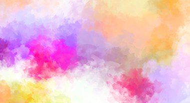 Modern sanat. Taranmış Boyalı Soyut Arkaplan. Fırça darbesi ile boyanmış. Boya darbeleri. 2B Görüntü.