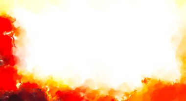 Yüzeyde suluboya vuruşlar. Sanatsal arkaplan resmi. Tablo üzerinde soyut resim. Fırça darbeleri. Çağdaş sanat. El işçiliğinin renkli dokusu. Modern resim.