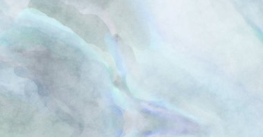 Yumuşak suluboya duvar kağıdı. Hafifçe fırçalanmış renkleri olan sanatsal bir resim. Pastel renkler arkaplana dokunmuş. Soyut duvar sanatı..