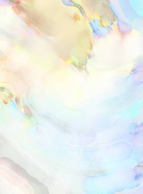 Yüzeyde suluboya vuruşlar. Sanatsal arkaplan resmi. Tablo üzerinde soyut resim. Fırça darbeleri. Çağdaş sanat. El işçiliğinin renkli dokusu. Modern resim.