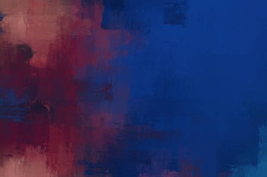 Çapraz vahşi fırça darbeleriyle arka plan. Renkli ve canlı bir tasvir. Boyalı sanat. Yaratıcı soyut resim.