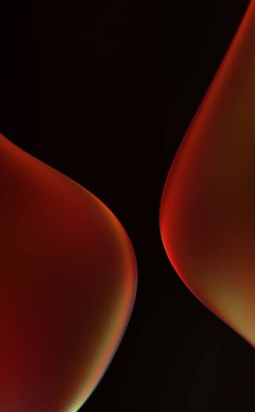 Soyut arkaplan. Değişken renk değişim dalgaları, dinamik hareketlerle. Işık dalgalarının neon renkli soyut tasarımı. Duvar kağıdı, afiş, arkaplan, kart, kitap illüstrasyonu, web sitesi.